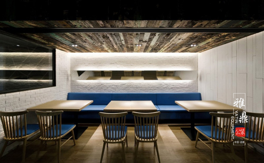 雅鼎公装餐厅装修设计案例：阿里郎台式快餐厅装修设计（图4）