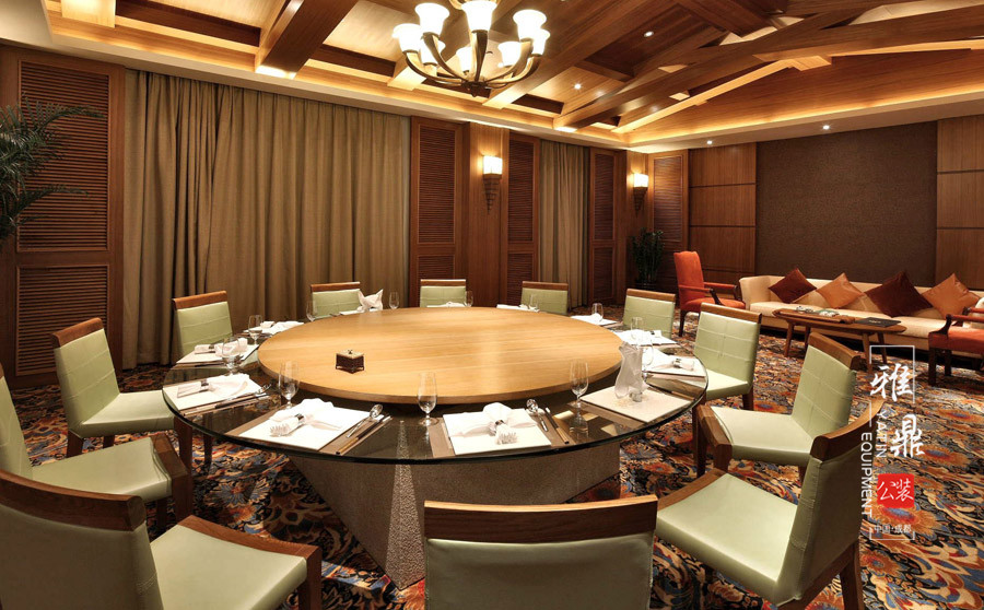 雅鼎公装餐厅装修设计案例：东苑王府酒楼中餐厅装修设计（图6）