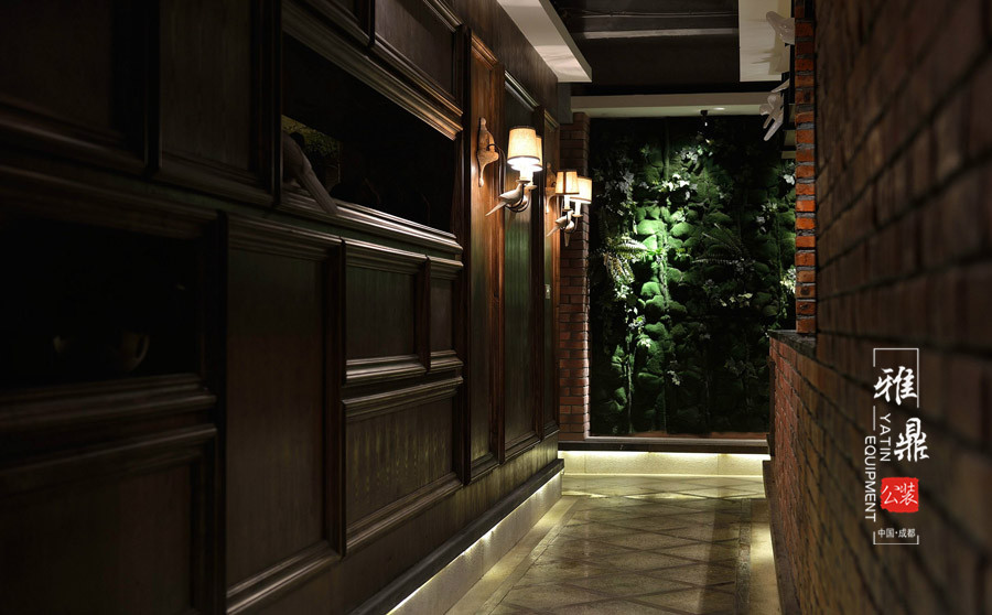 雅鼎公装餐厅装修设计案例：海荟上海风情主题餐厅装修设计（图2）