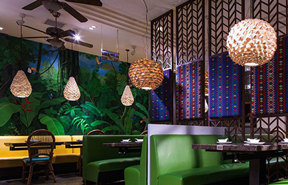 玛萨咔咔泰式花园餐厅装修设计