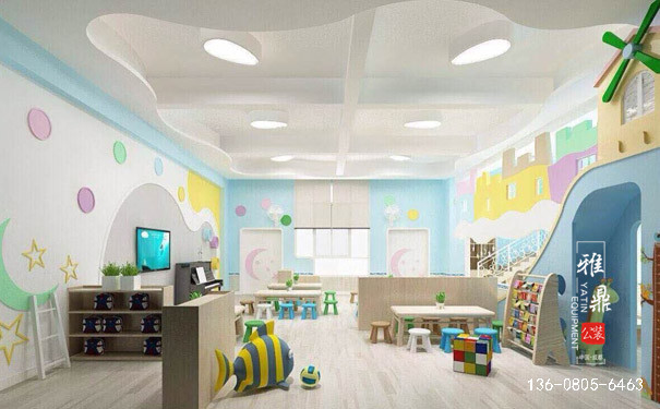 幼儿园装修设计使用硅藻泥装饰墙面好吗3