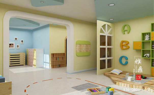 幼儿园装修设计中常使用的地板胶选择PVC地板胶or橡胶地板1