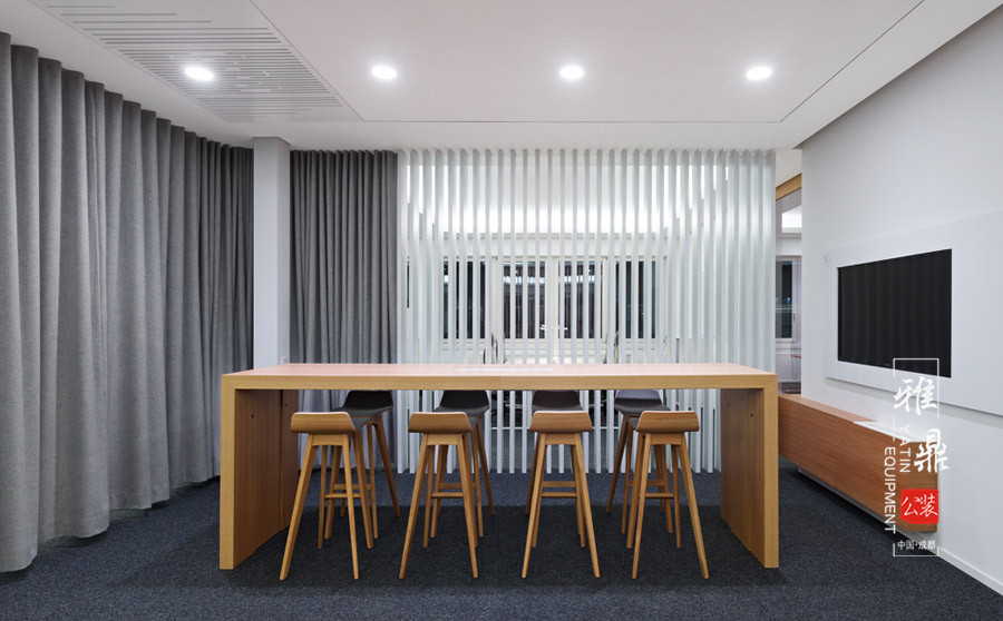 雅鼎公装办公室装修设计案例：博峰传媒办公室装修设计（图5）