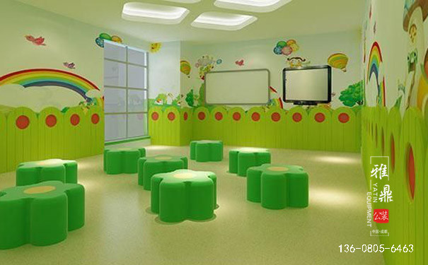 幼儿园装修时为什么总会考虑PVC塑胶地板3