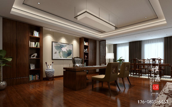 办公室装修设计中家具的风格类型3