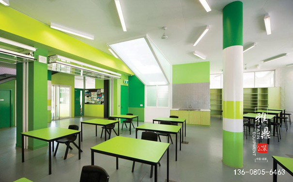 如何进行培训学校公装设计2