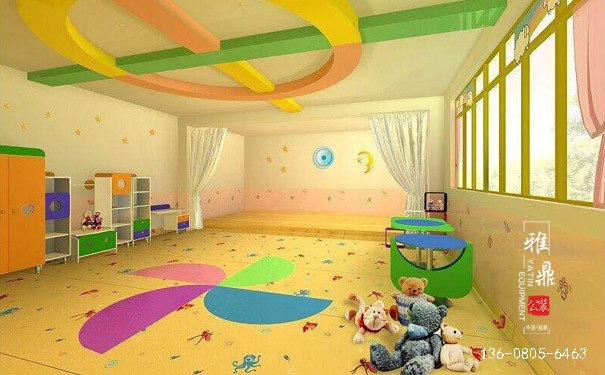 幼儿园公装装修时用的PVC地板该怎么清理3