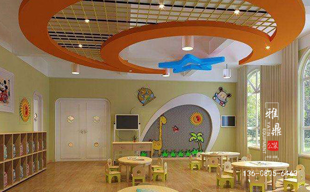 公装设计公司认为成都幼儿园装修费用多少钱合适1