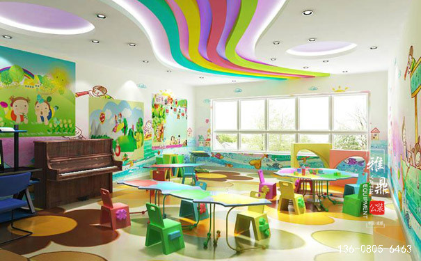 国际幼儿园如何公装设计3