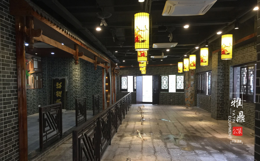 雅鼎公装工地现场：小龙坎火锅店装修（图5）