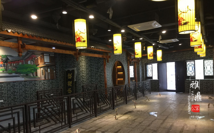 雅鼎公装工地现场：小龙坎火锅店装修（图6）