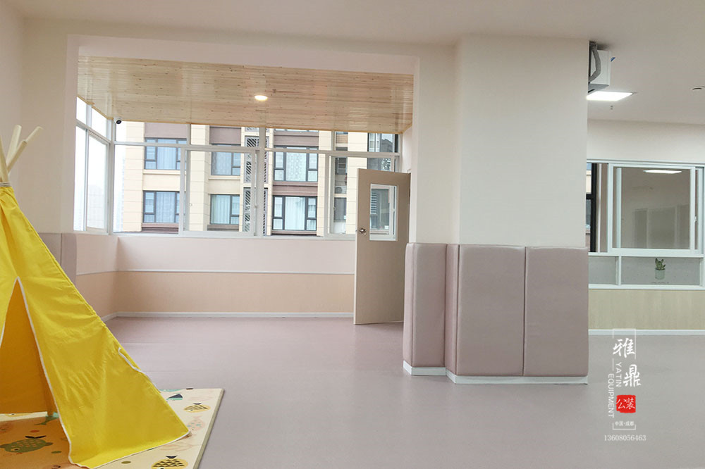 雅鼎公装幼托机构装修设计案例：兮朵幼托中心装修设计幼儿活动室（图5）