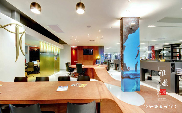 办公公装设计装修之前台装修禁忌3