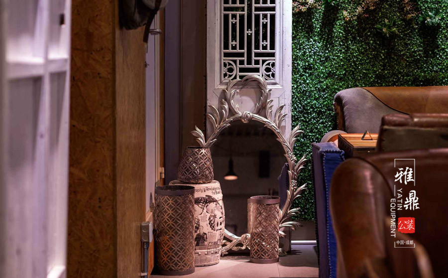 雅鼎公装餐厅装修设计案例：UFE乡村主题餐厅装修设计（图10）