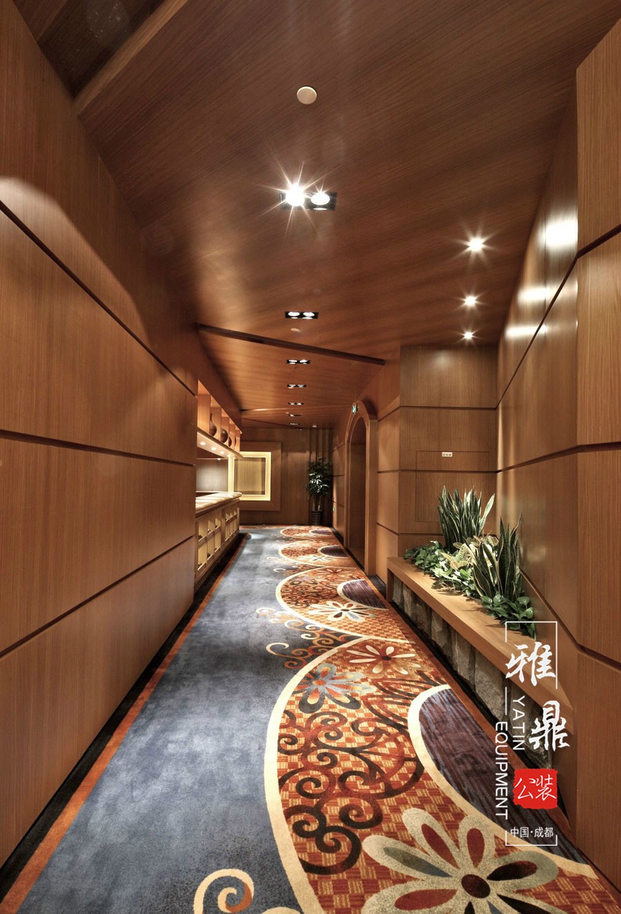雅鼎公装餐厅装修设计案例：东苑王府酒楼中餐厅装修设计（图8）